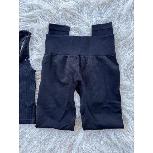 OQQ Black Workout Set Size Small - Picture 5 of 9